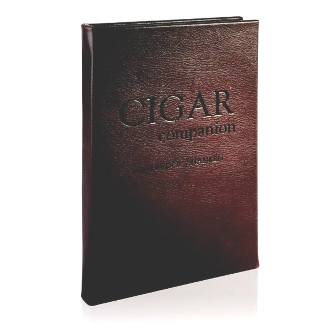"Cigar Companion" Leather Bound Book