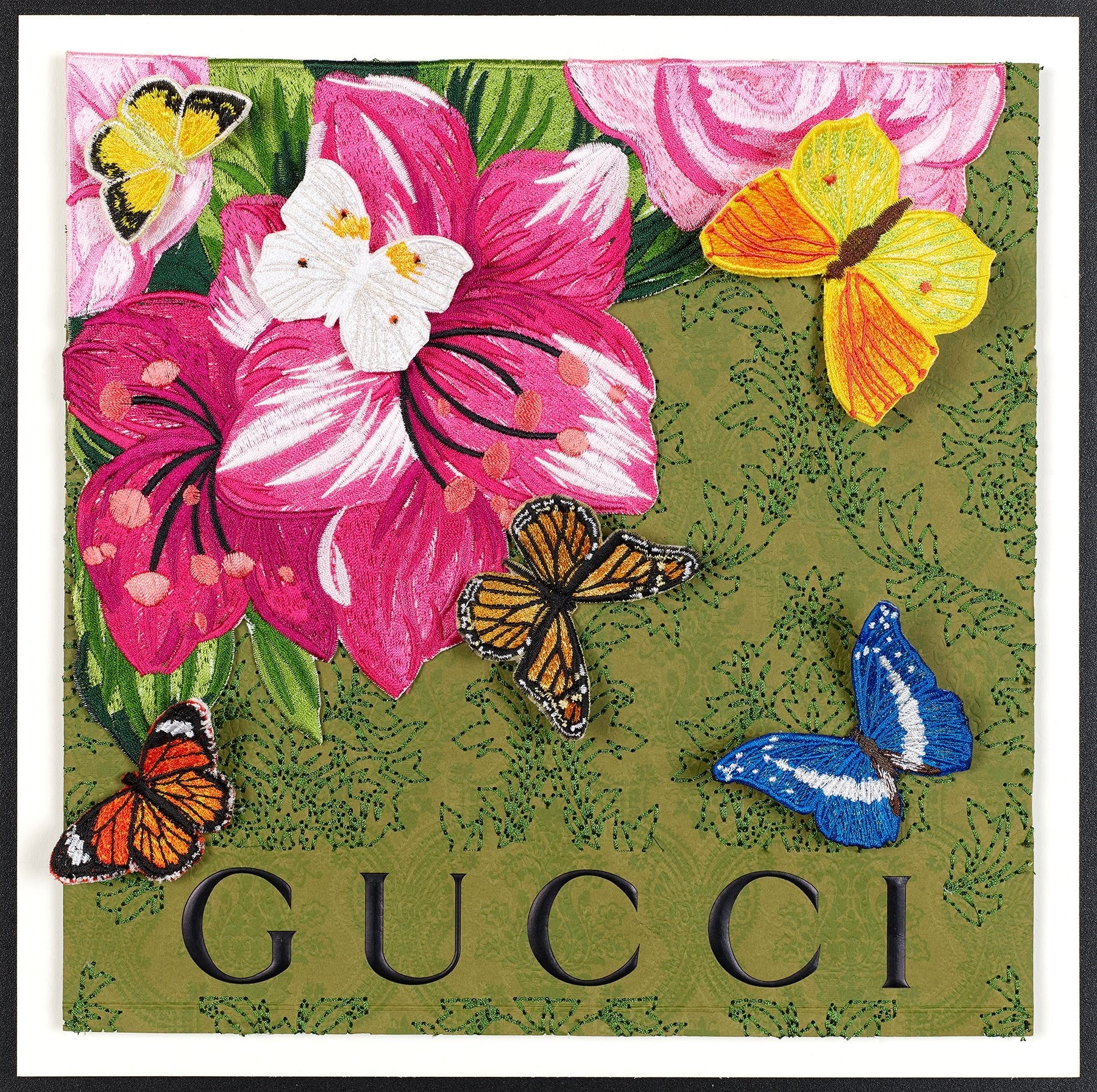 Gucci Floral Corner 12x12 | Cathy Eastham Fine Jewelry