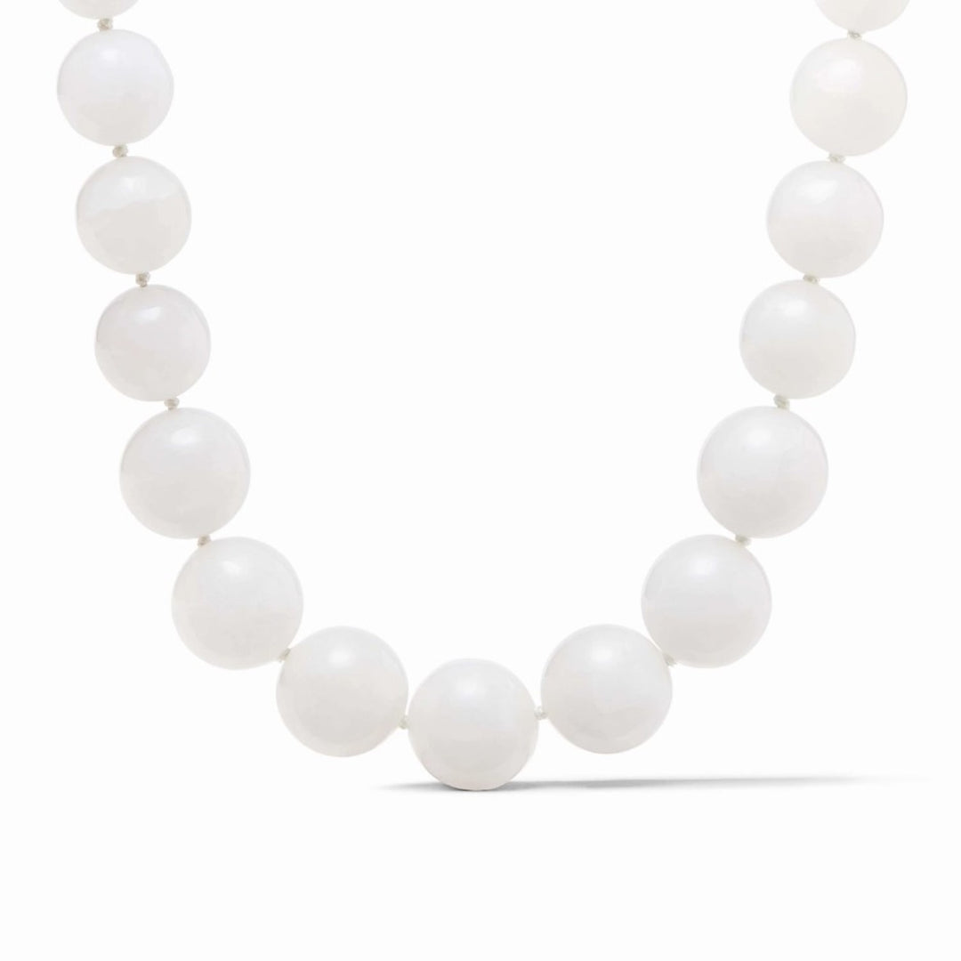 Moonstone White Bonbon Statement Necklace