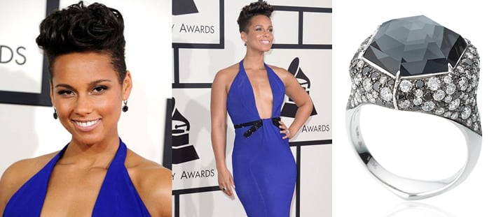 2014 Grammy Awards- Stephen Webster Alicia Keys