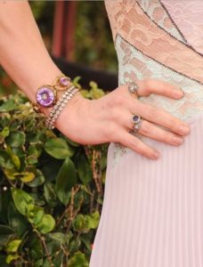 Christiana Ricci wearing a Fred Leighton Bracelet at the SAG Awards