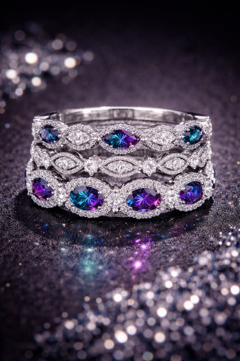 How To Wear Stackable Wedding Rings?