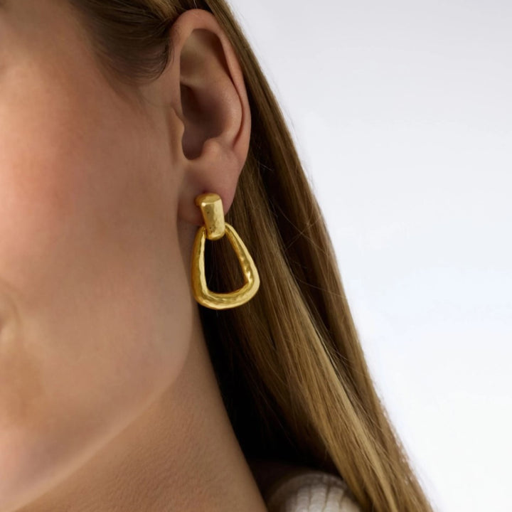 Sahara Demi Doorknocker Earrings