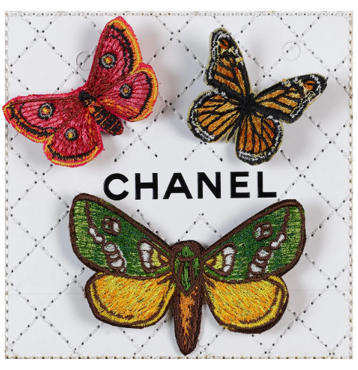 Petite Butterfly Swarm - 5"x5"