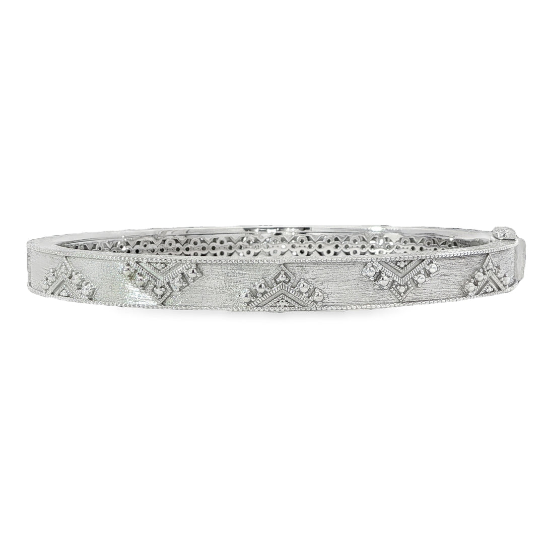 Lisse Empress Crown Bangle