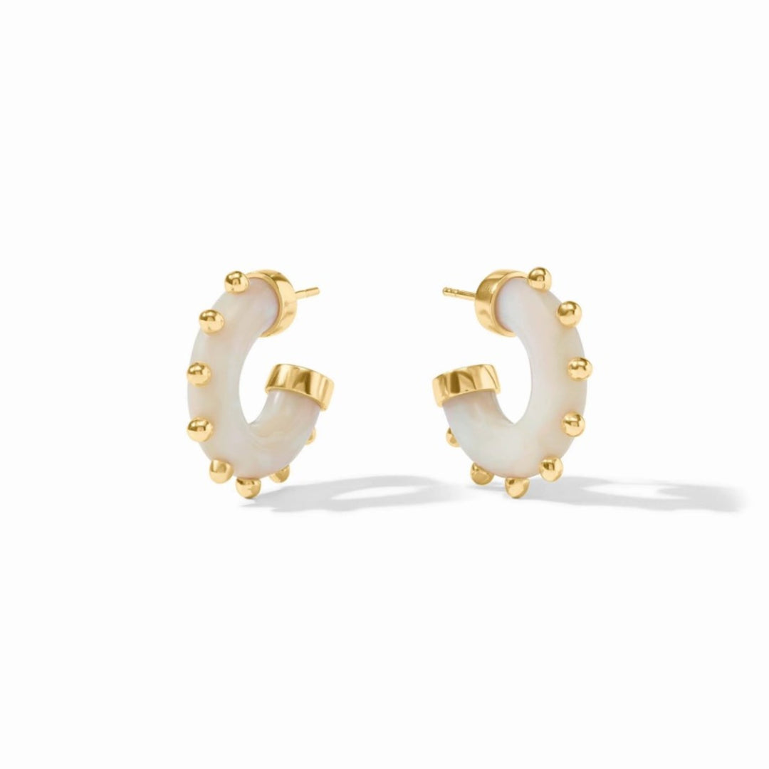 Alabaster Colette Hoop - Small