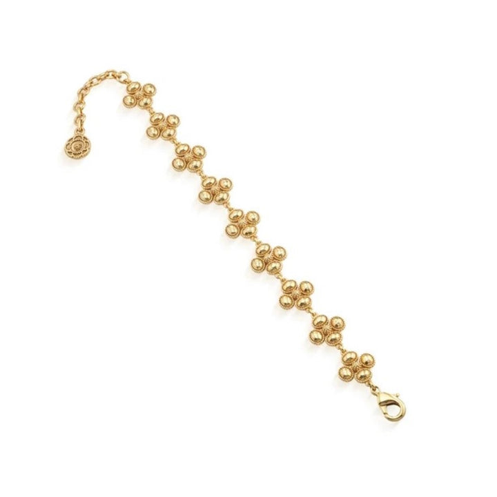 Berry Clover Linear Bracelet - 7-9"