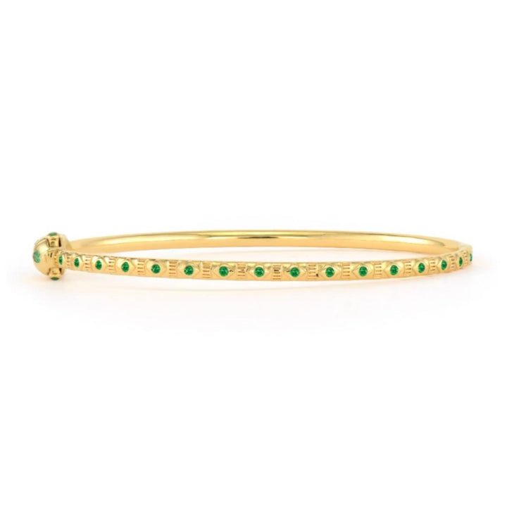 Diamondback Snake Bangle - 6.5"