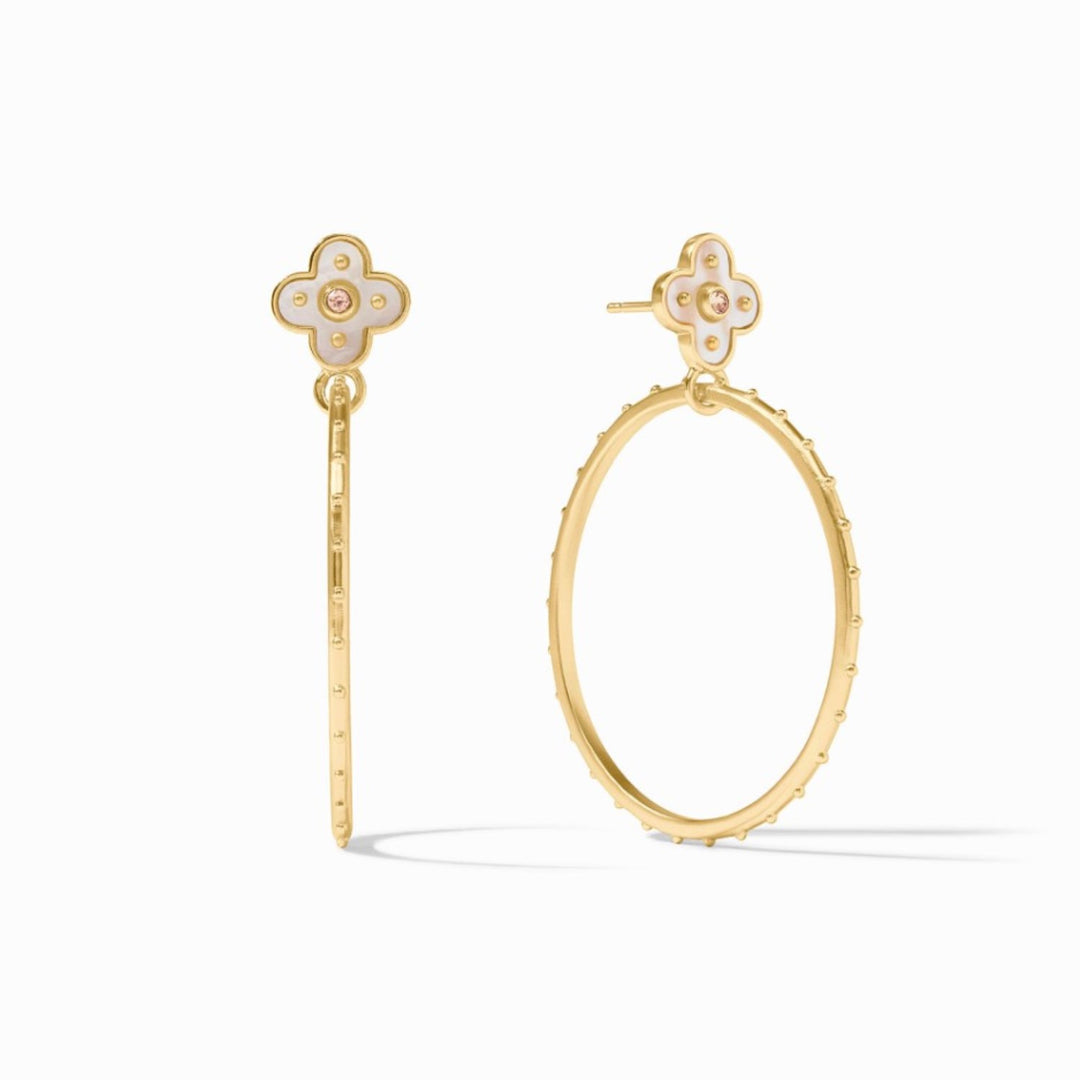 Champagne Colette Statement Earrings
