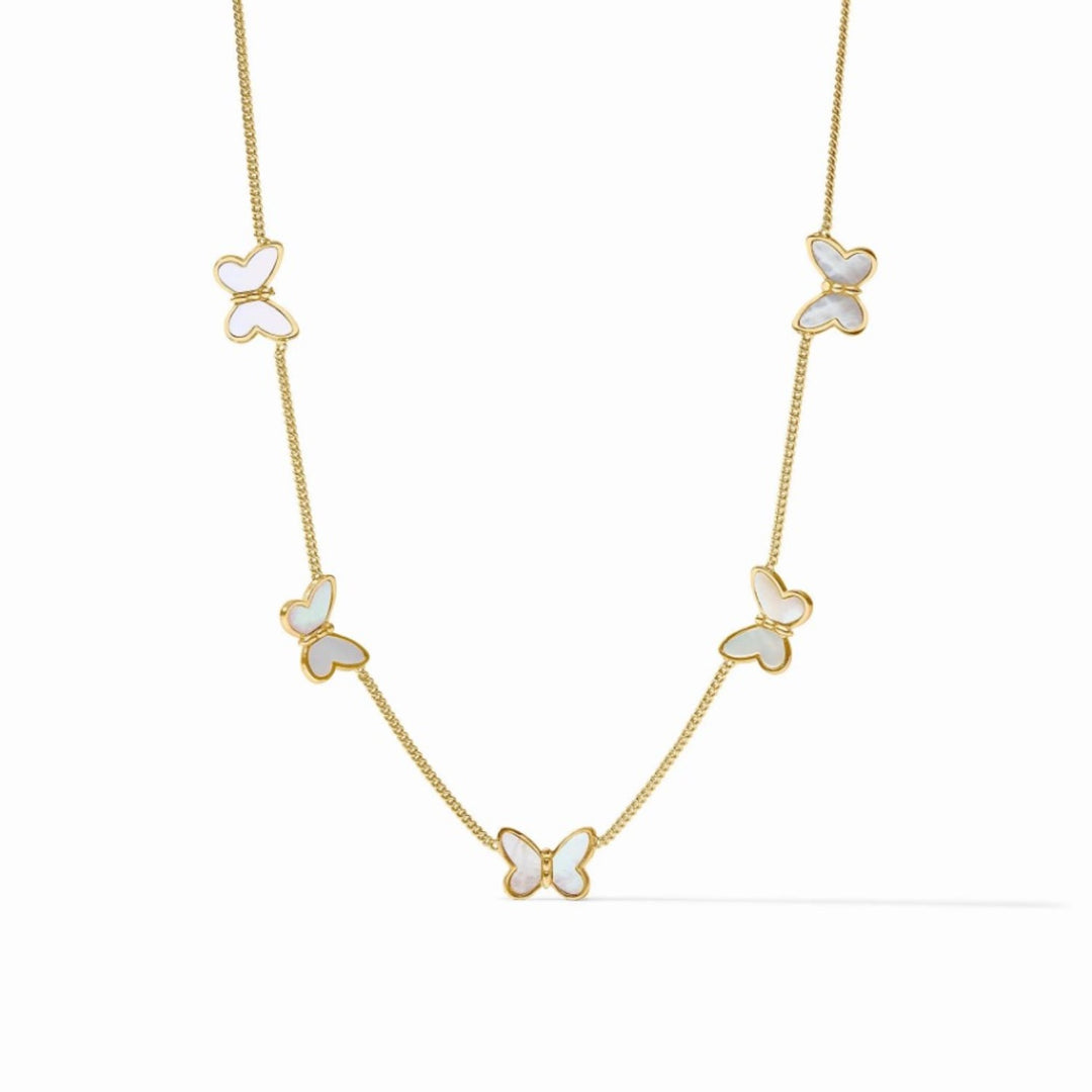 Papillon Delicate Station Necklace