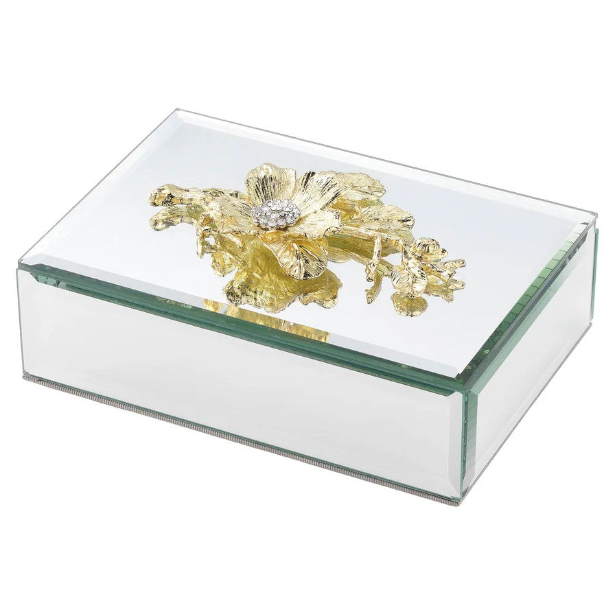 Gold Mirrored Botanica Box