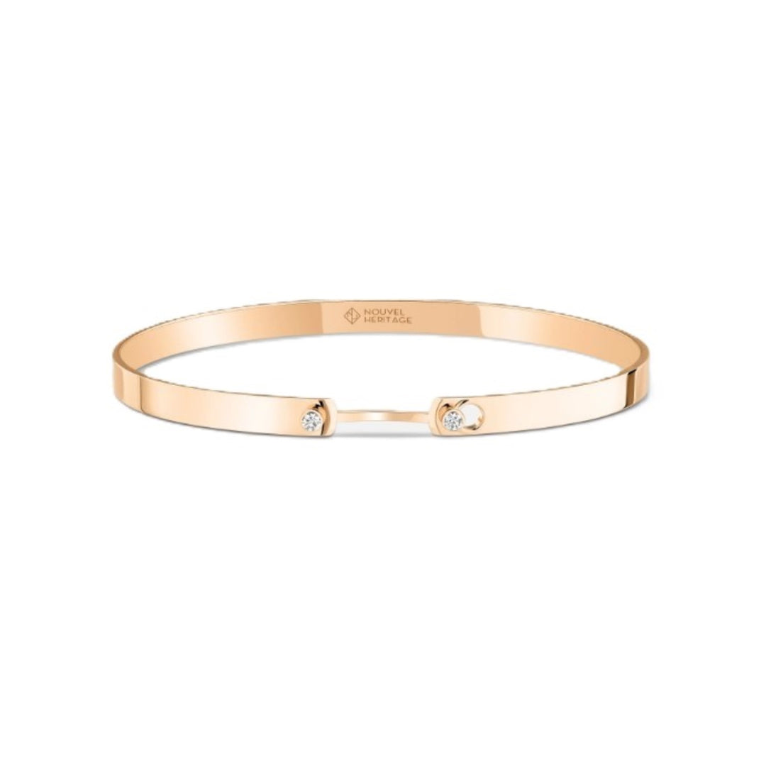 Rose Gold Monday Morning Mood 4mm Bangle