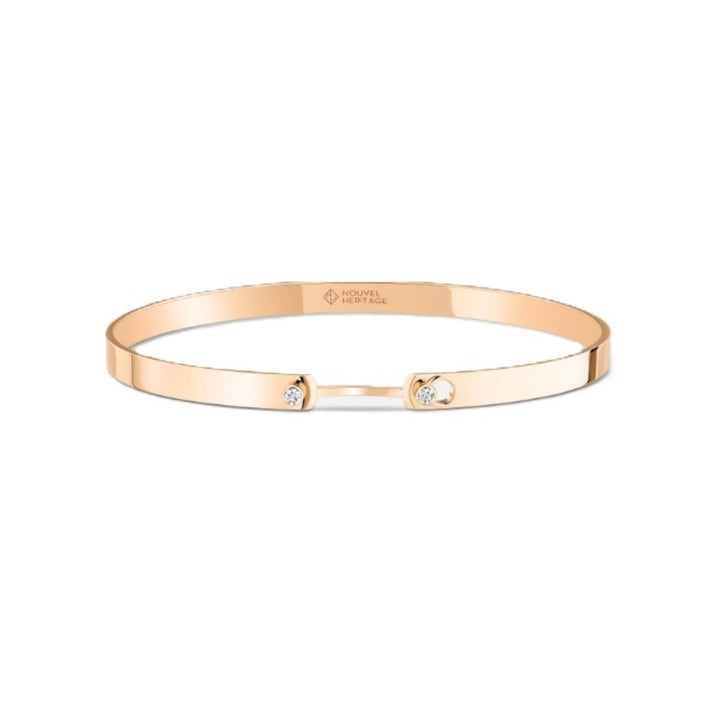 Rose Gold Monday Morning Mood 4mm Bangle