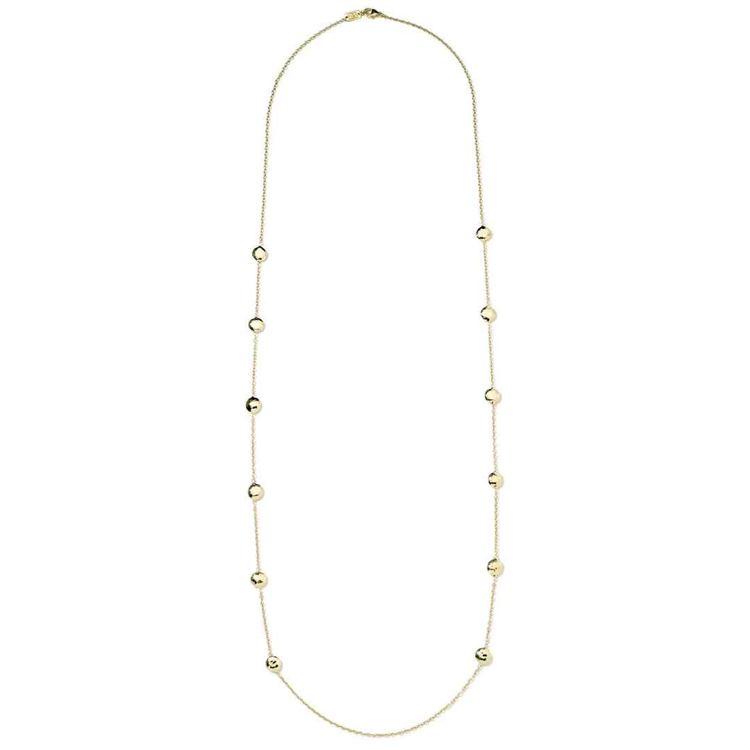 18K Gold Pinball Station Necklace