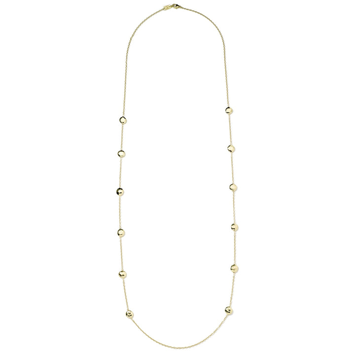 18K Gold Pinball Station Necklace