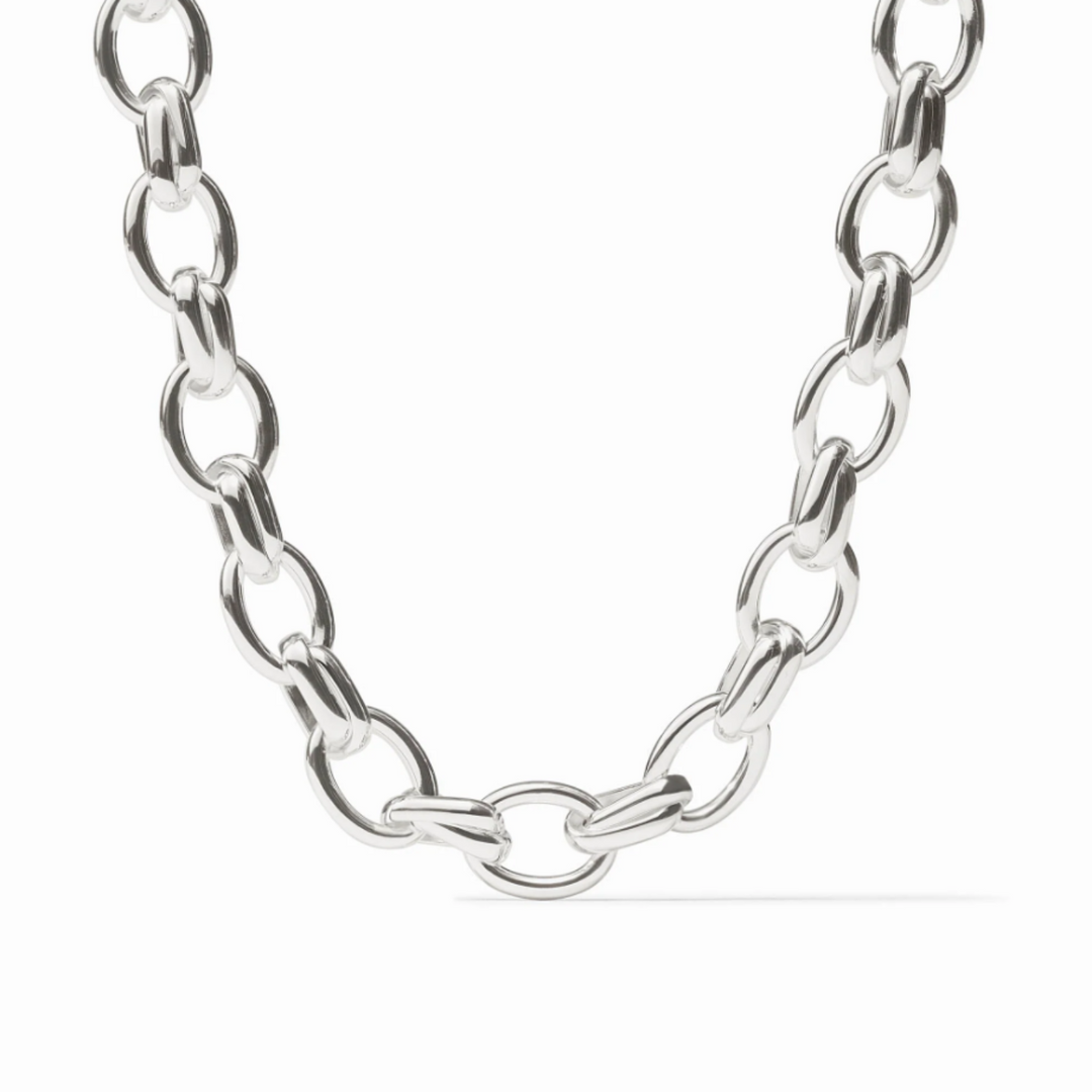 Silver Essex Link Necklace - 19"