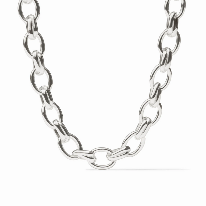 Silver Essex Link Necklace - 19"