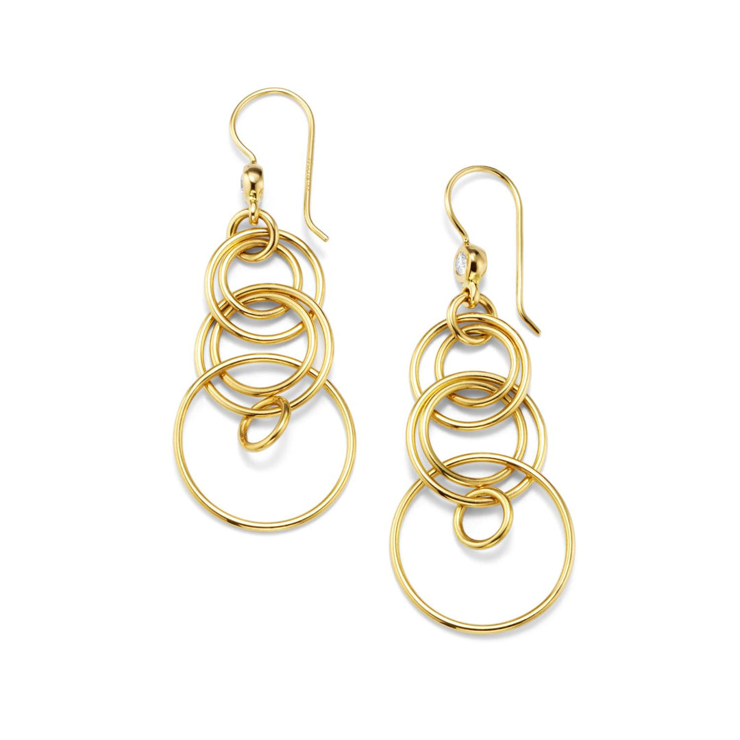 18K Gold Classico Mini Jet Set Earrings