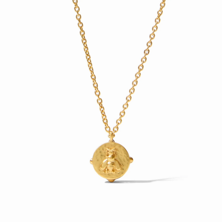 Honeybee Solitaire Necklace In Cubic Zirconia
