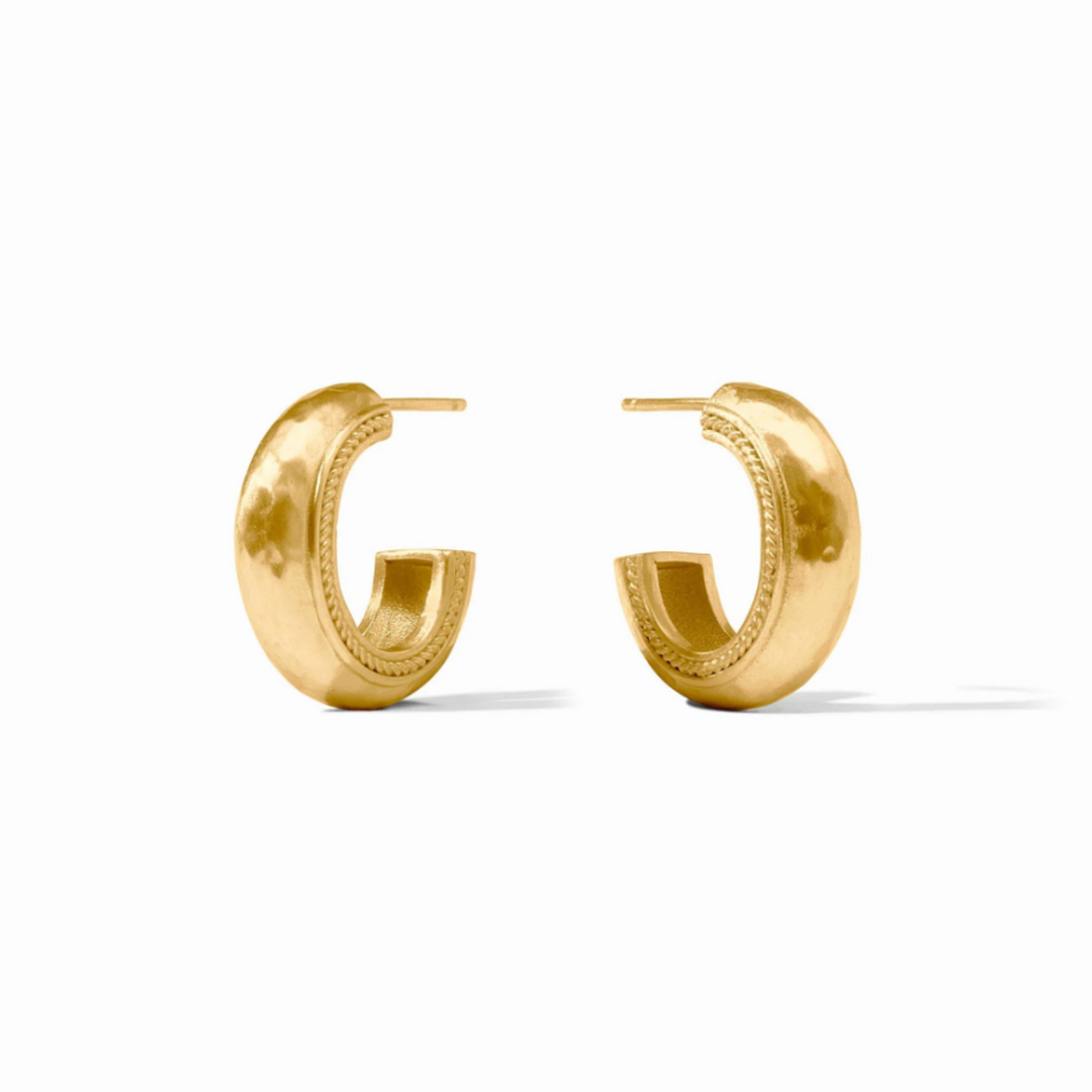 Cannes Gold Hoops - Small