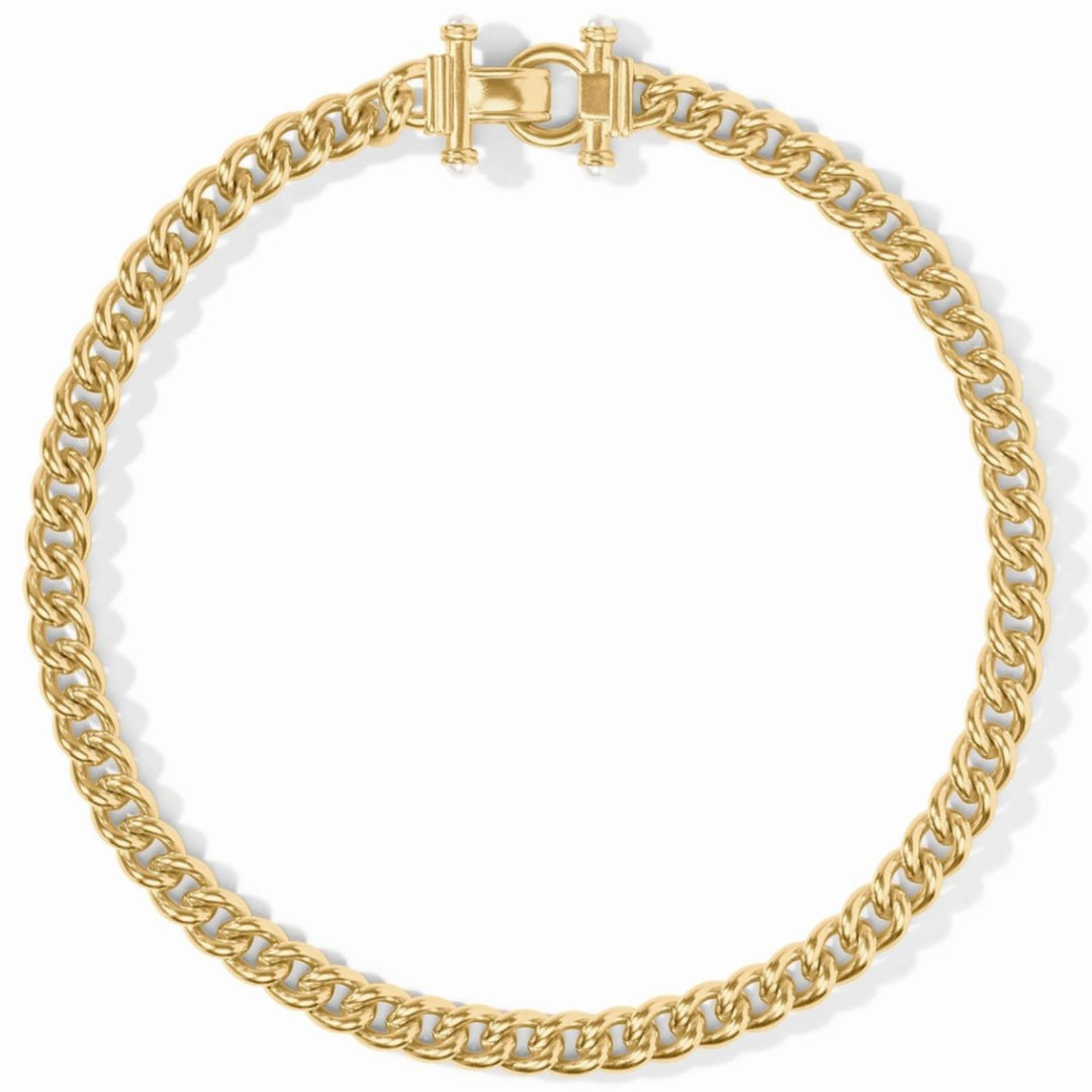 Dolce Demi Link Necklace With Pearls