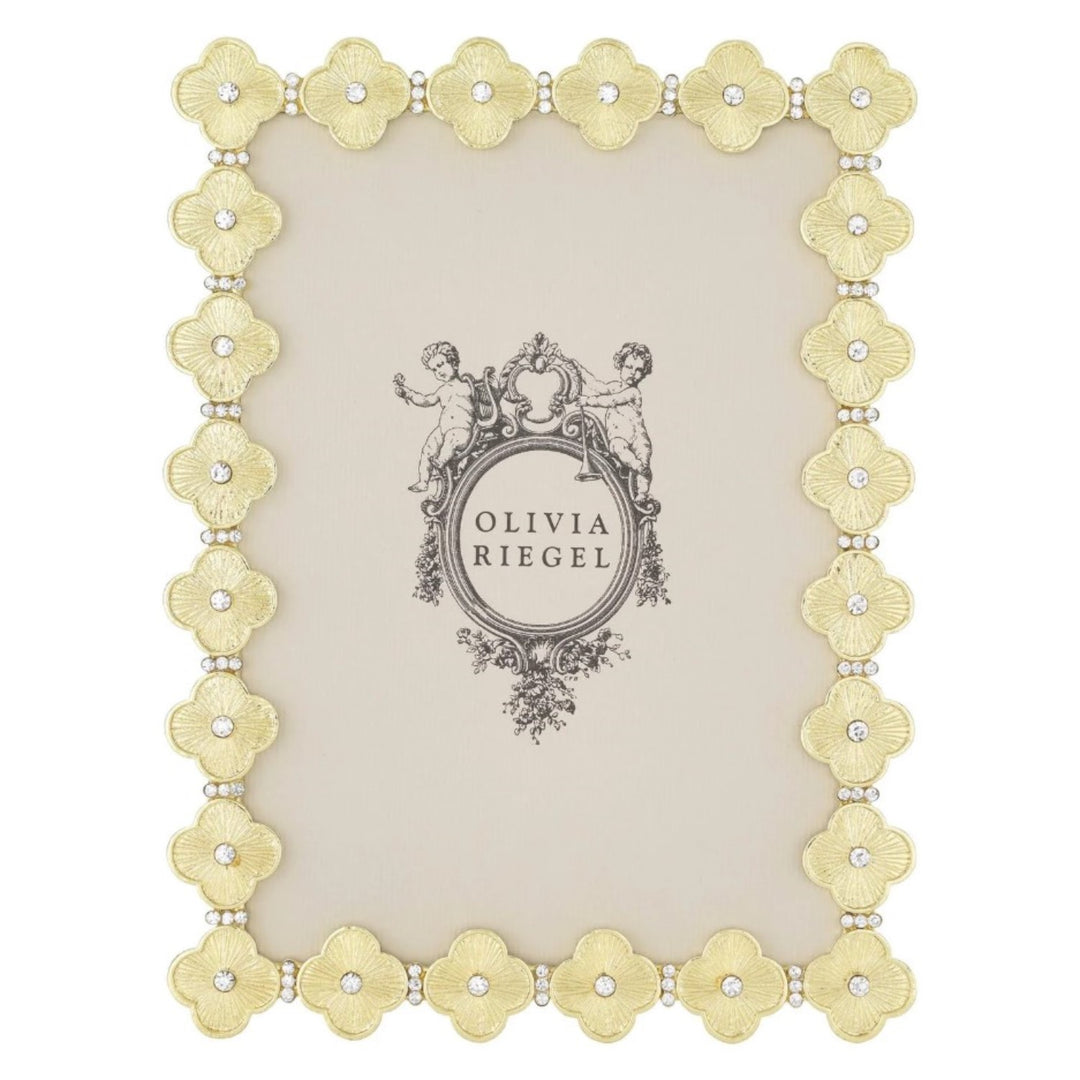 Gold Clover Frame 4x6"