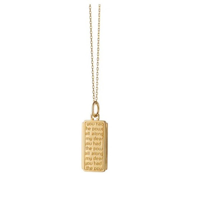 "Dorothy" 18K Gold Medallion