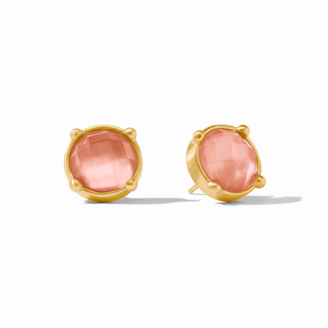 Honey Stud In Iridescent Melon