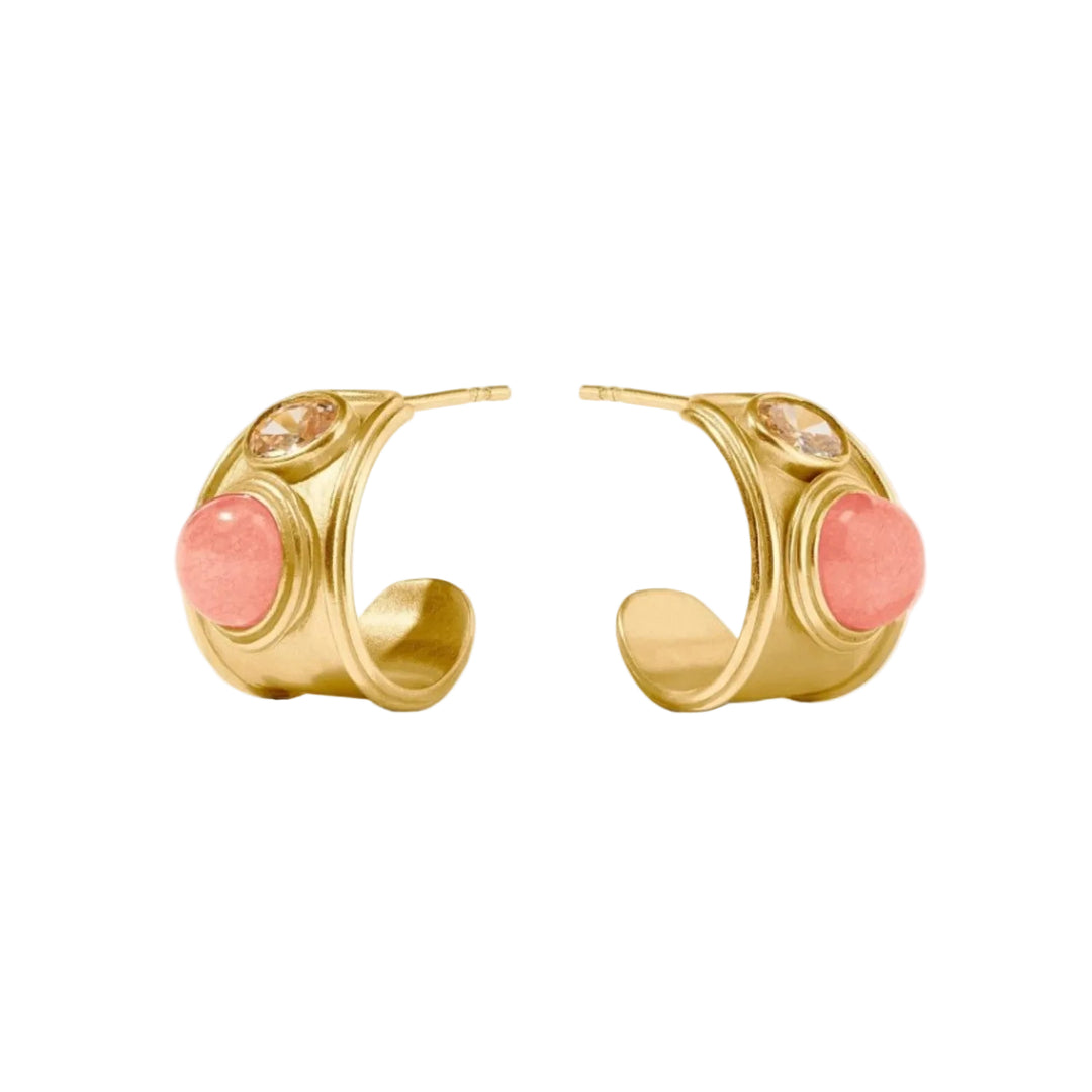 Melon Jade Portofino Stone Hoop