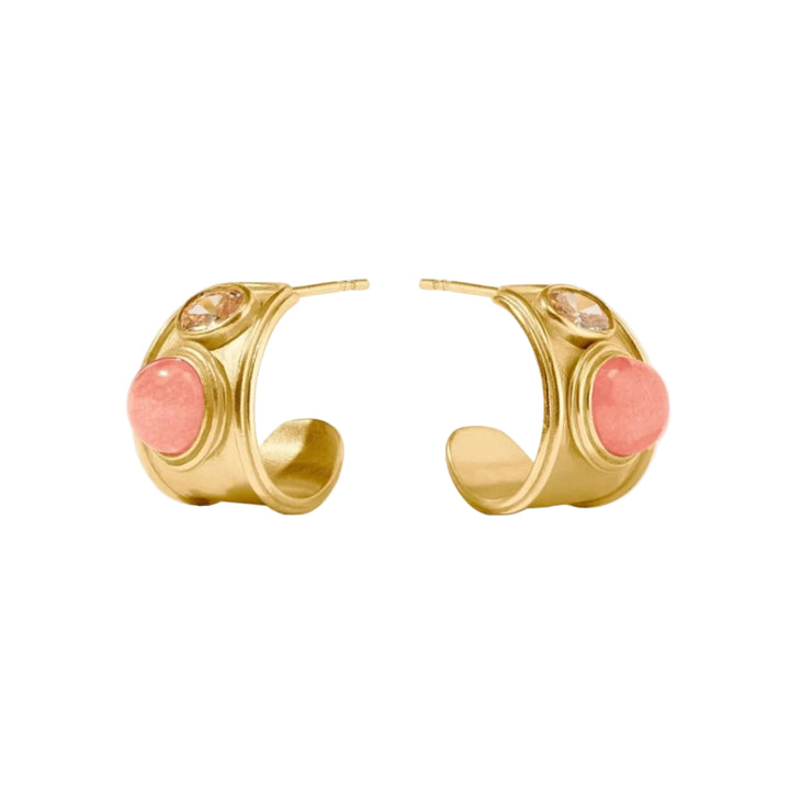 Melon Jade Portofino Stone Hoop