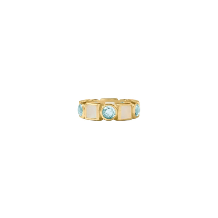 Aquamarine Blue Jolie Ring - Size 7