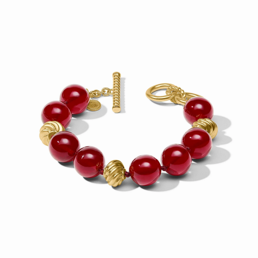 Ravello Bracelet In Cranberry - 8.5"