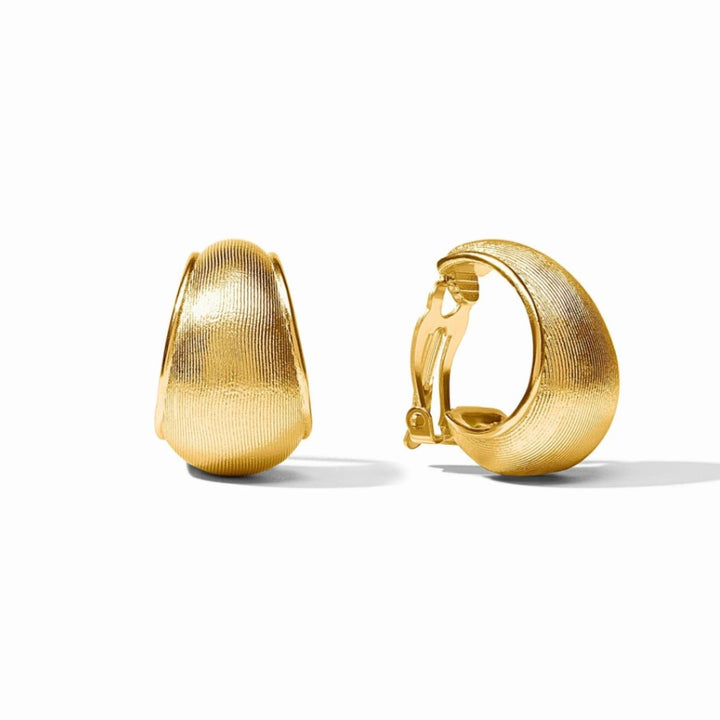 Clip-On Cobblestone Hoops