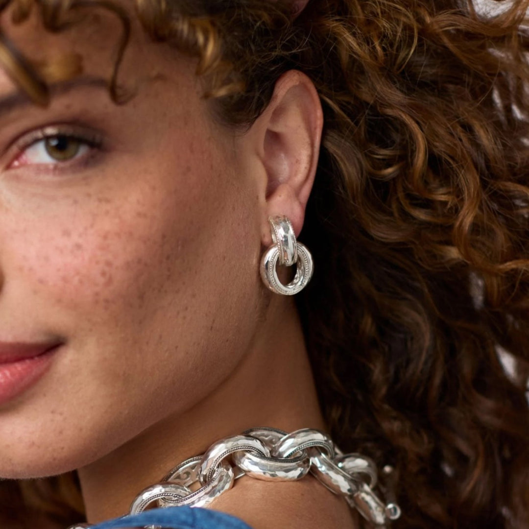 Cannes Doorknocker Earring