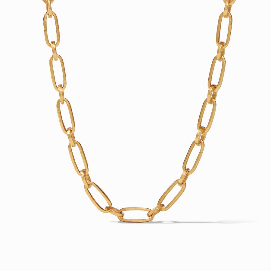Palladio Paperclip Link Necklace
