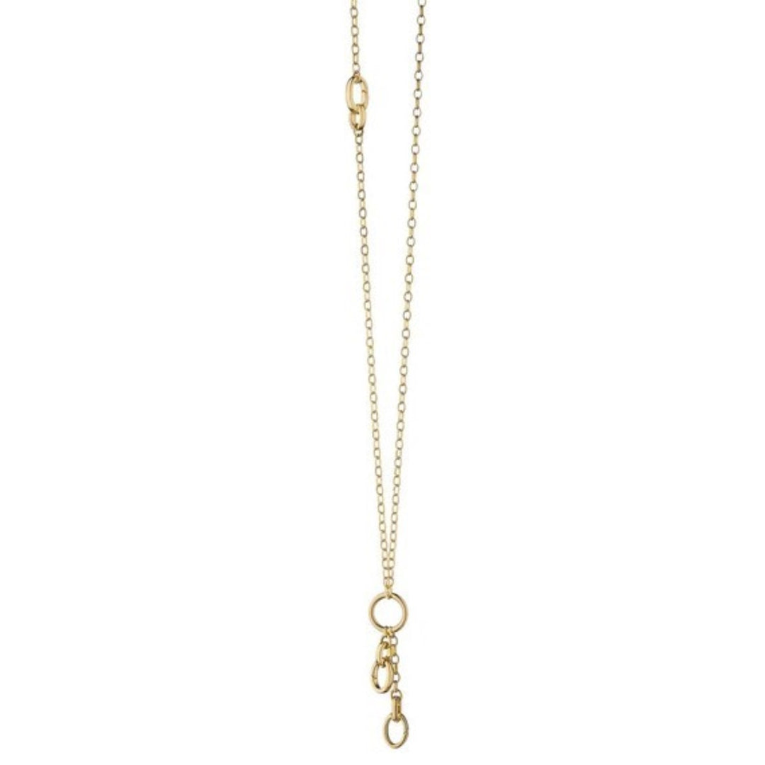 "Design Your Own" Small Charm Chain Necklace, 2 Charm Stations