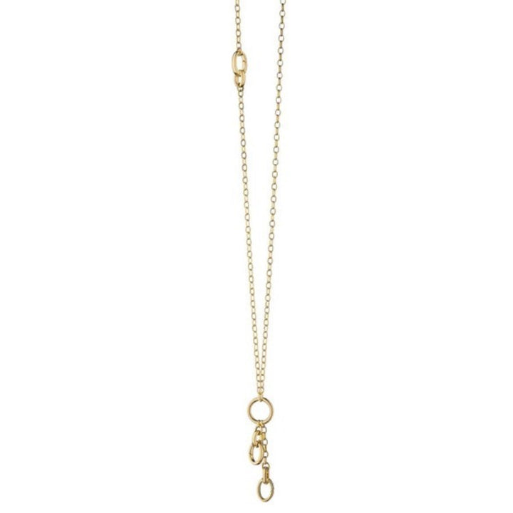 "Design Your Own" Small Charm Chain Necklace, 2 Charm Stations