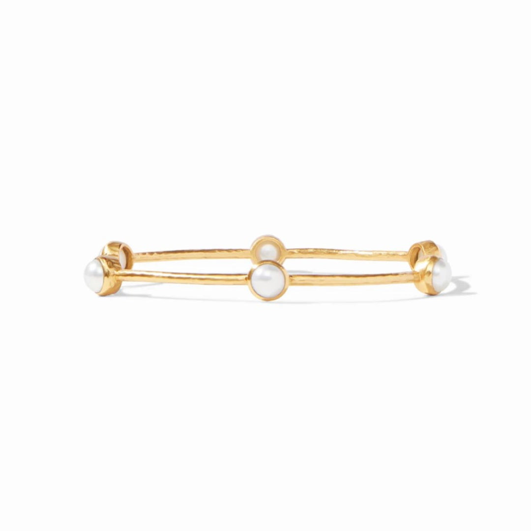 Milano Luxe Bangle In Pearl