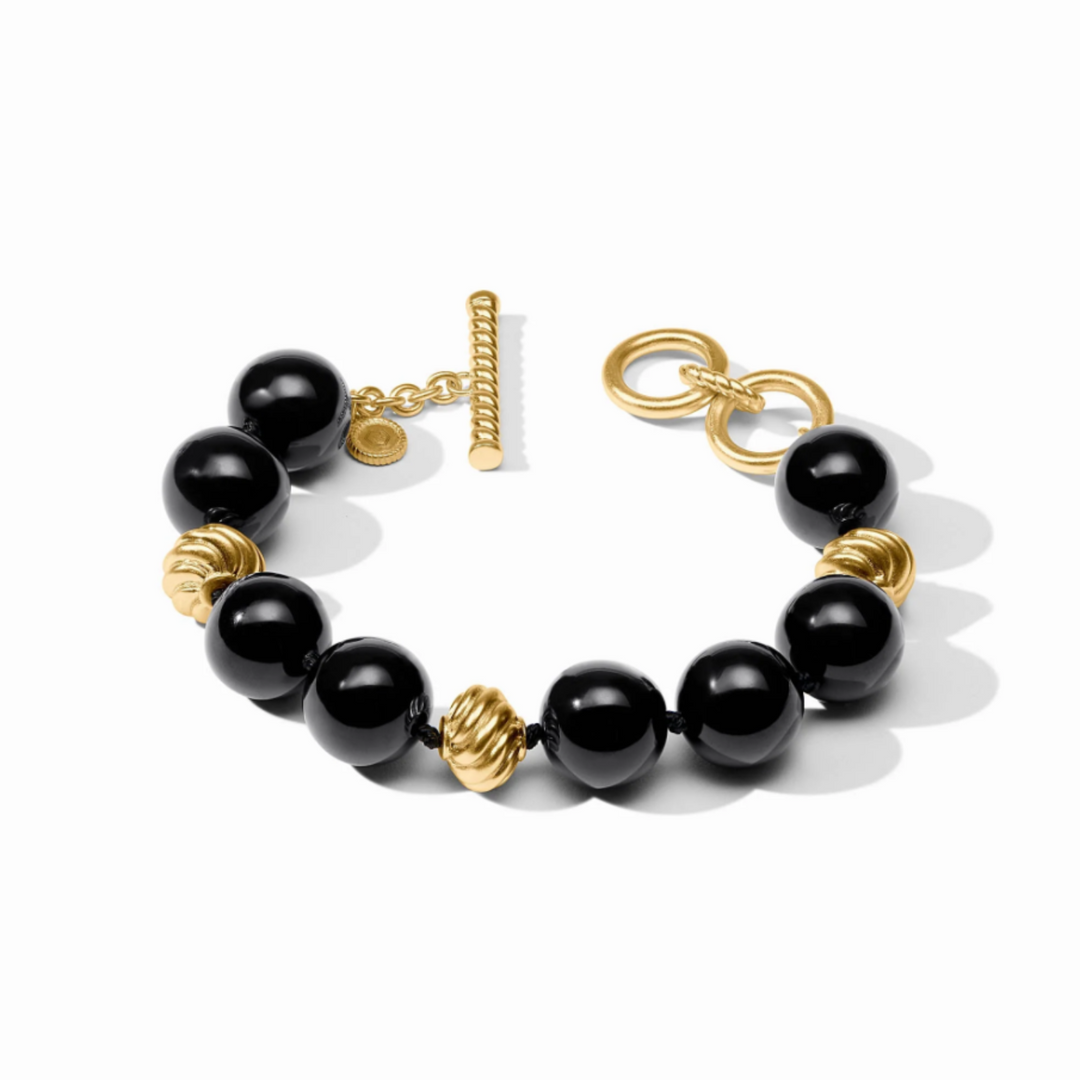 Ravello Bracelet In Obsidian Black - 8.5"