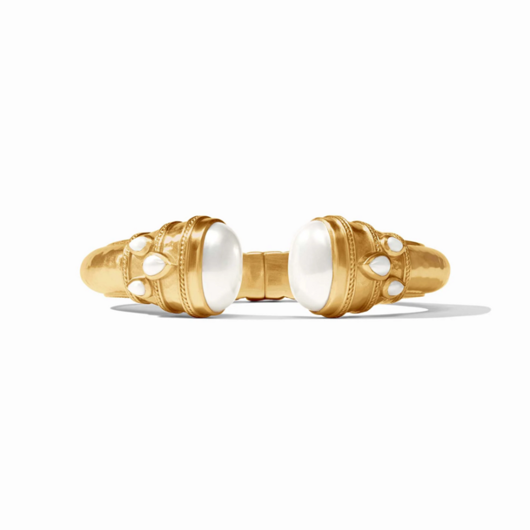 Cannes Cuff With Pearls