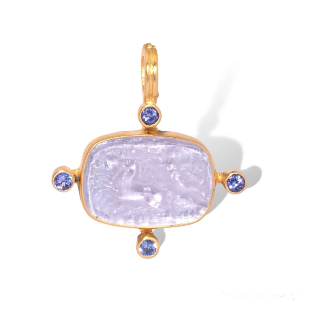 Tanzanite Chariot Intaglio Enhancer