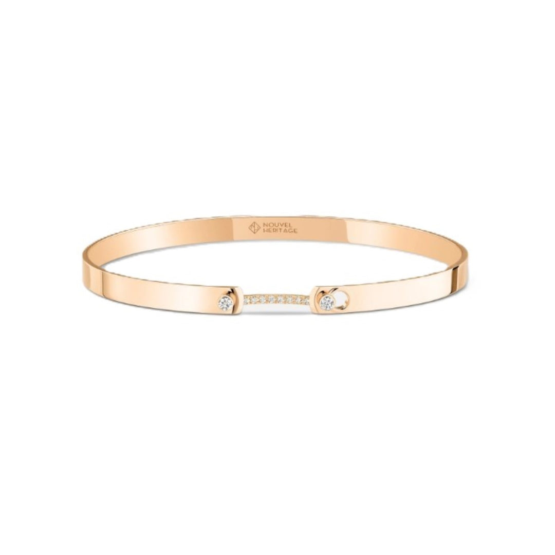 Rose Gold Business Meeting Mood 4mm Bangle