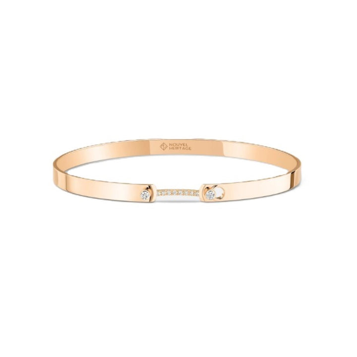 Rose Gold Business Meeting Mood 4mm Bangle
