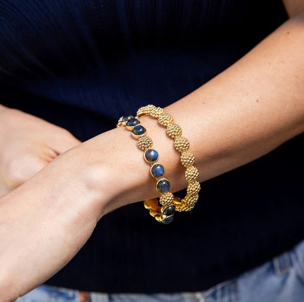 Berry Eternity Hinged Bangle - Small/Medium