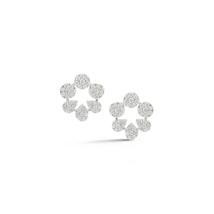 Taylor Beth Diamond Cut Out Studs