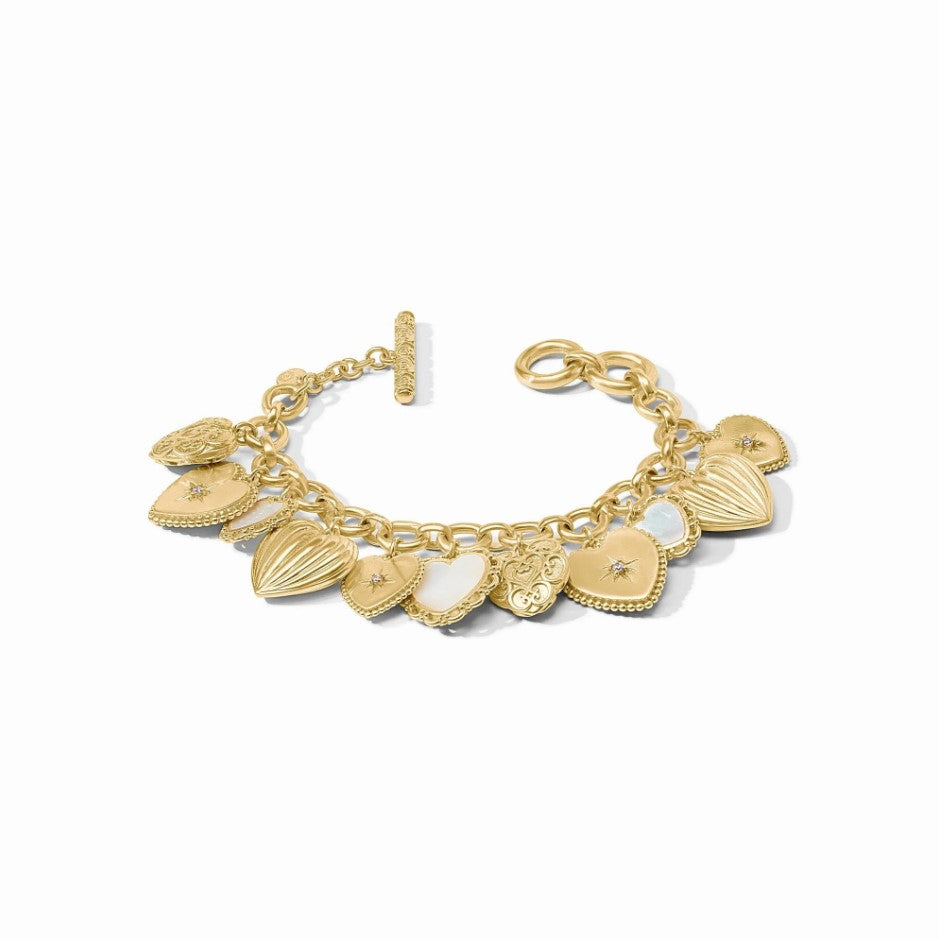 Heart Charm Bracelet