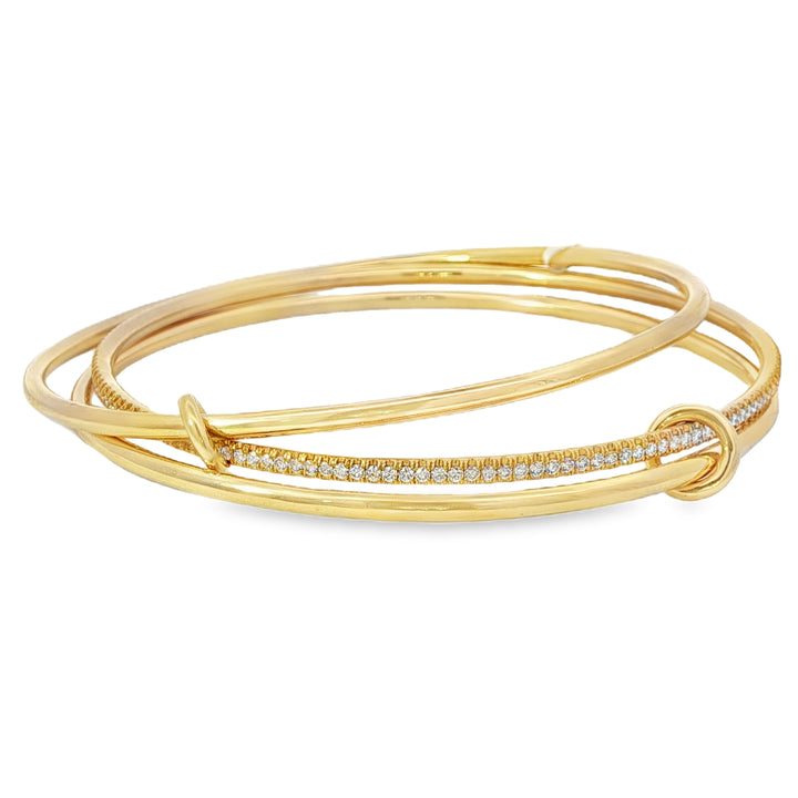 Lumin Pave Diamond Linked Bracelet