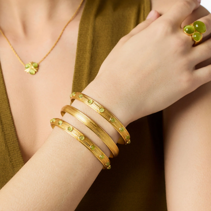 Cobblestone Stacking Bangle - 8"