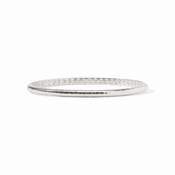 Silver Havana Demi Bangle - Medium