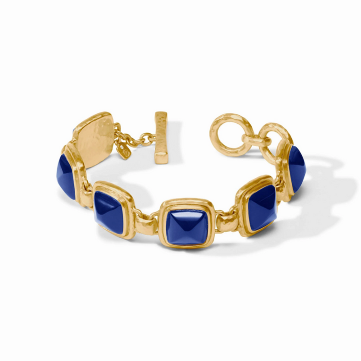 Sahara Stone Bracelet In Iridescent Sapphire Blue - 7.5"